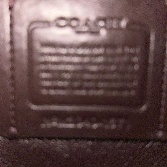 Coach Bag .Olive Green leather . Excellent - Picture 8 of 11